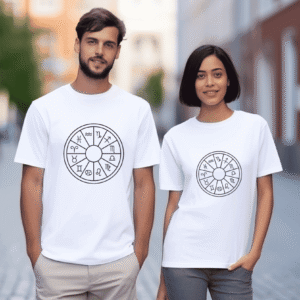 zenklu ratas marškineliai